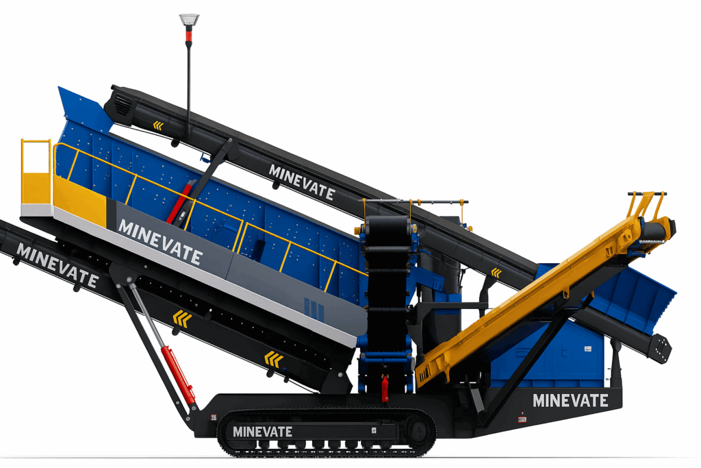 Tamis haute efficacité pour construction et matériaux