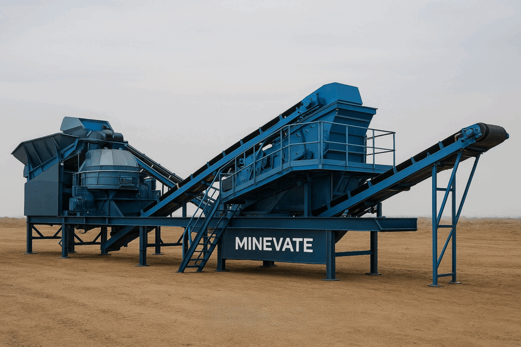 mobile vertical shaft impact crusher